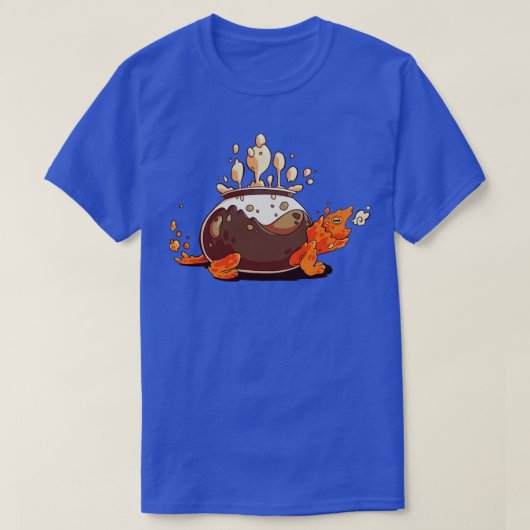 Koffieschildpad T-shirt (Design voorkant)