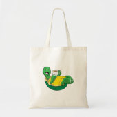 Koffieschildpad Tote Bag (Voorkant)