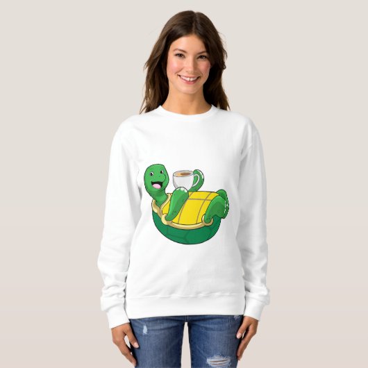 Koffieschildpad Trui (Voorkant volledig)