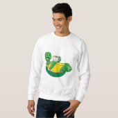 Koffieschildpad Trui (Voorkant volledig)