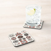 koffiesignalen | Retro Coffee Cork Onderzetters (Rechterzijde)