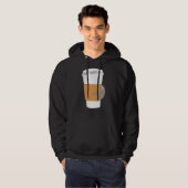Koffiesleuf lang hoodie (Voorkant volledig)