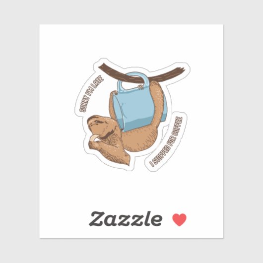 Koffiesleuf Sticker (Vel)