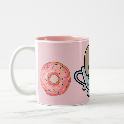 Koffiesleuf Tweekleurige Koffiemok (Links)