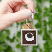 KoffieSleutelhanger Sleutelhanger (Hand)