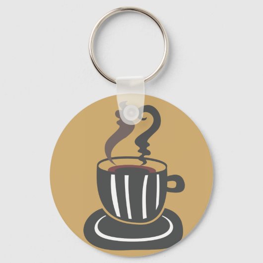 Koffiesleutelketen Sleutelhanger (Voorkant)