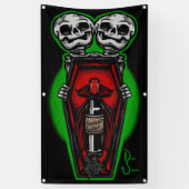 Koffiesnelscherm Spandoek (Verticaal)