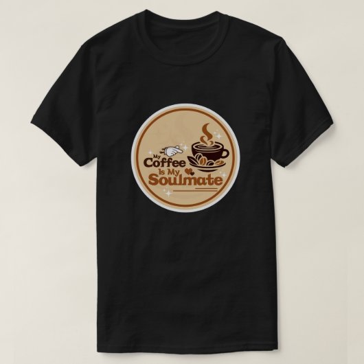 koffiesoulmate t-shirt (Design voorkant)
