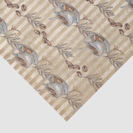 Koffiestaafpapier Tissuepapier (Detail)