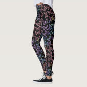  koffiestaartje voor zwarte vlinder leggings (Links)