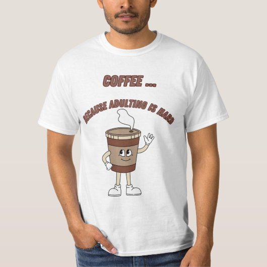 KOFFIESTEMMING T-SHIRT (Voorkant)