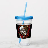 koffiestoot acryl drinkbeker (Achterkant)