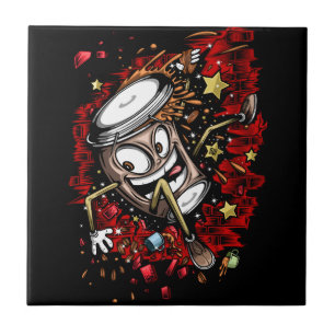 koffiestoot tegeltje