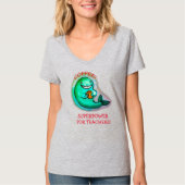 Koffiesupermacht voor docenten T-Shirt (Voorkant)