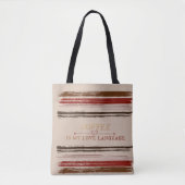 Koffietaal Tote Bag (Voorkant)