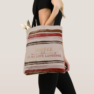 Koffietaal Tote Bag