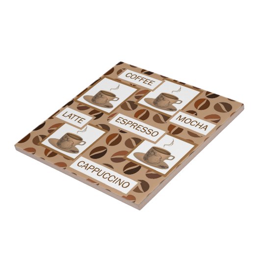 Koffietegel Tegeltje (Zijkant)