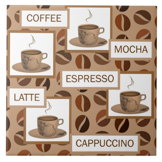 Koffietegel Tegeltje (Voorkant)