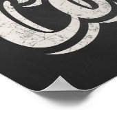 Koffieteken. Koffiedecor. Grappig Coffee Gezegde. Poster (Hoek)