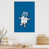 Koffietelevisie Poster (Keuken)