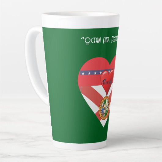 Koffiethee Florida Fun Latte Mok (Linkerhoek)