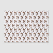 Koffiethema Tissue Paper Tissuepapier (Voorkant)