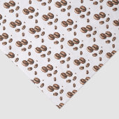 Koffiethema Tissue Paper Tissuepapier (Detail)