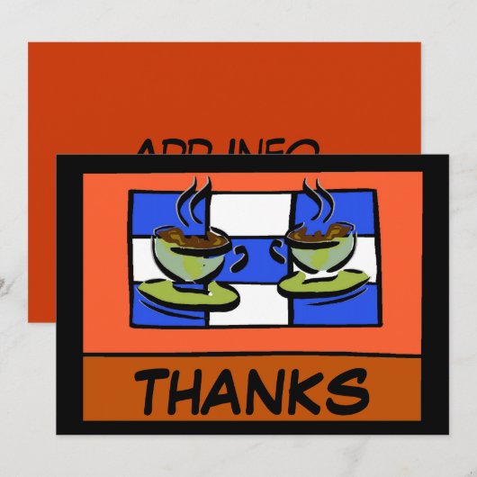 Koffietijd 2, PARTIJTIJD Kaart (Voorkant / Achterkant)