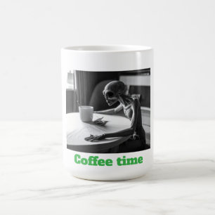 Koffietijd alien koffiemok