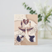 Koffietijd, alles wat we nodig hebben is koffie, k briefkaart (Staand voorkant)