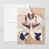 Koffietijd, alles wat we nodig hebben is koffie, k briefkaart (Voorkant / Achterkant)