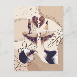 Koffietijd, alles wat we nodig hebben is koffie, k briefkaart