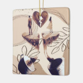 Koffietijd, alles wat we nodig hebben is koffie, k keramisch ornament (Links)