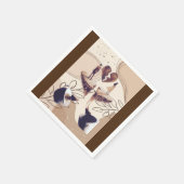 Koffietijd, alles wat we nodig hebben is koffie, k servet (Hoek)