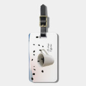 Koffietijd-Bagagelabel Bagagelabel (Voorkant verticaal)