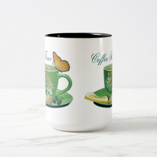 Koffietijd beker en saucer Mok (Center)