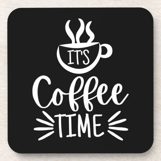 Koffietijd Bier Onderzetter (Voorkant)