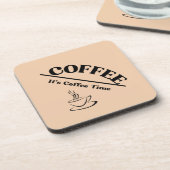 Koffietijd Bier Onderzetter (Linkerzijde)