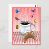 Koffietijd Briefkaart (Voorkant / Achterkant)