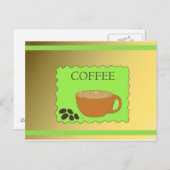 Koffietijd Briefkaart (Voorkant / Achterkant)