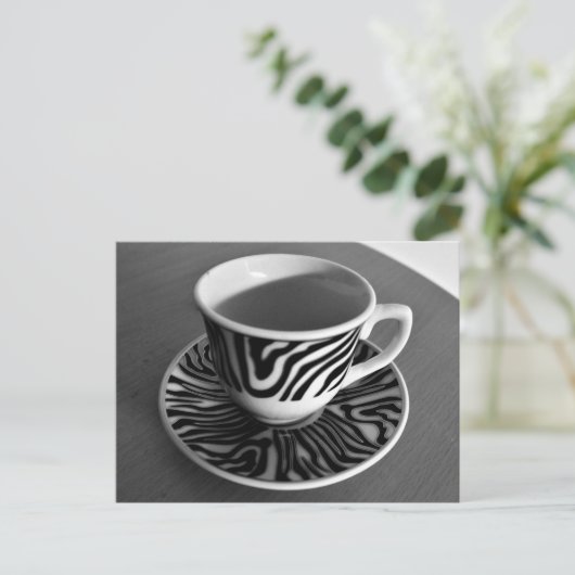 Koffietijd Briefkaart (Staand voorkant)