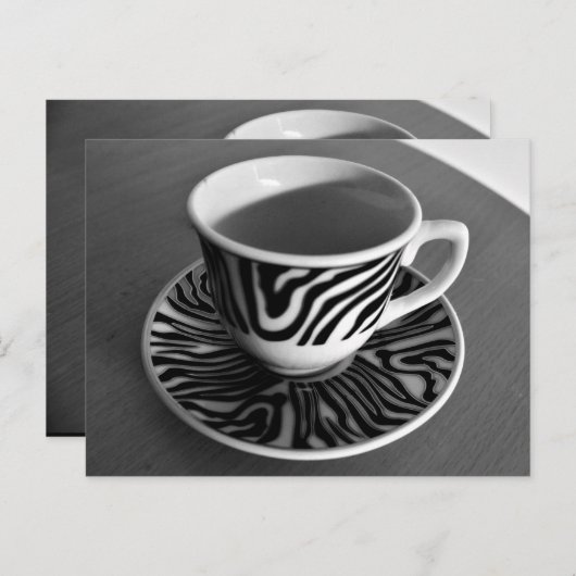 Koffietijd Briefkaart (Voorkant / Achterkant)