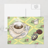 koffietijd briefkaart (Voorkant / Achterkant)