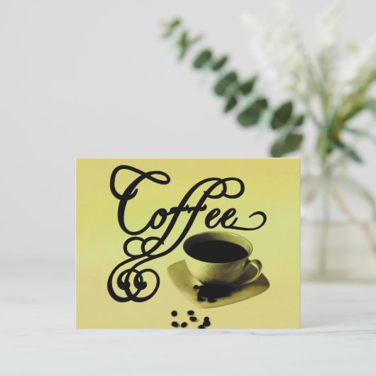 Koffietijd Briefkaart (Staand voorkant)