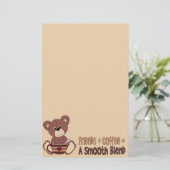 Koffietijd briefpapier (Staand voorkant)