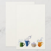Koffietijd Briefpapier (Voorkant / Achterkant)