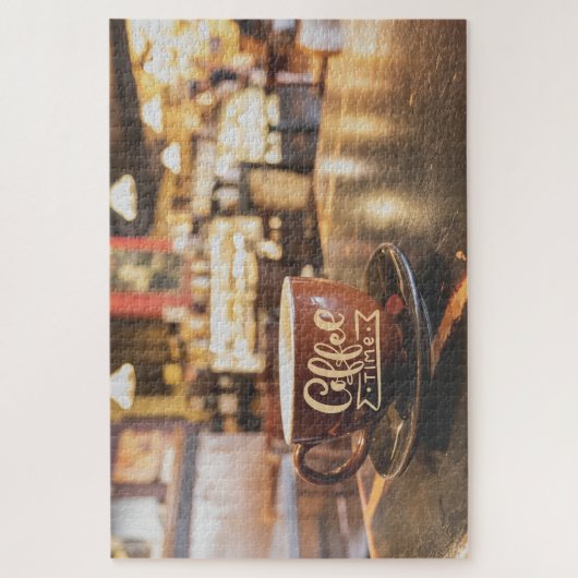 Koffietijd Café Legpuzzel (Verticaal)
