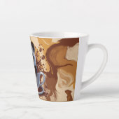 koffietijd, cute panda latte mok (Rechts)