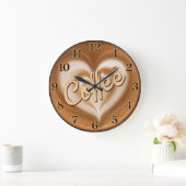 Koffietijd Decoratieve wandklok (Huis)