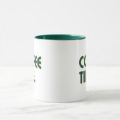 Koffietijd | Eenvoudige Minimalistische Dagelijkse Mok (Midden)